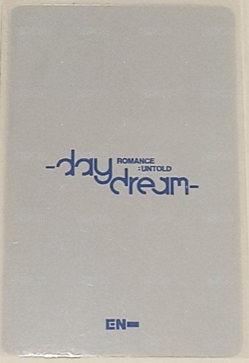 正二後續 yzy 1.0 簽售卡  背面