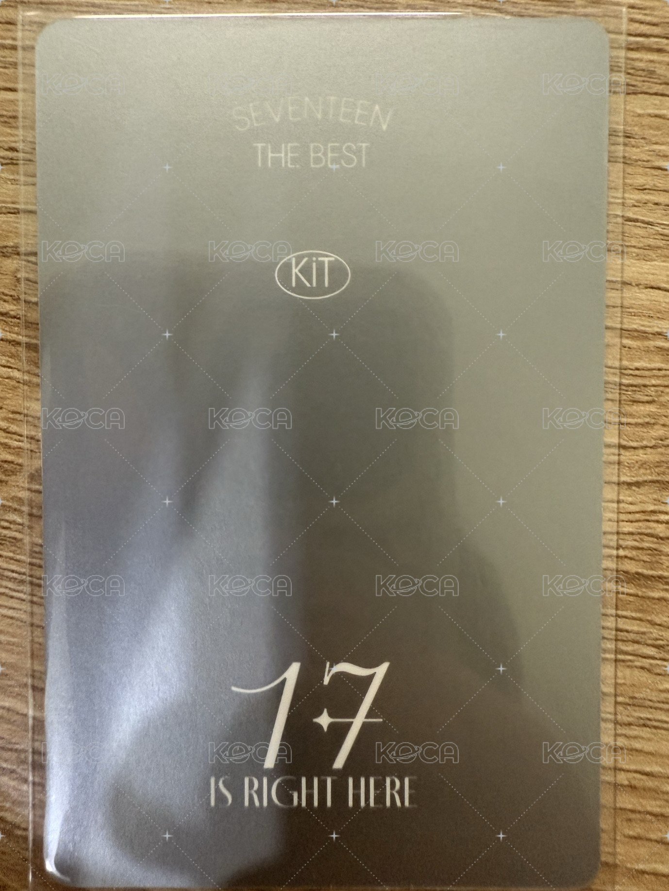 精選專 專輯卡 KIT 背面