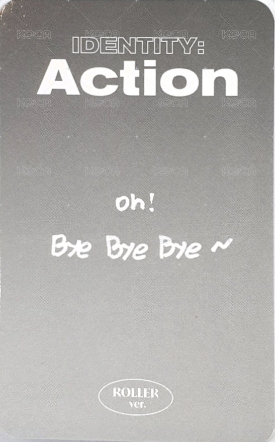 迷你三輯 專輯卡  背面