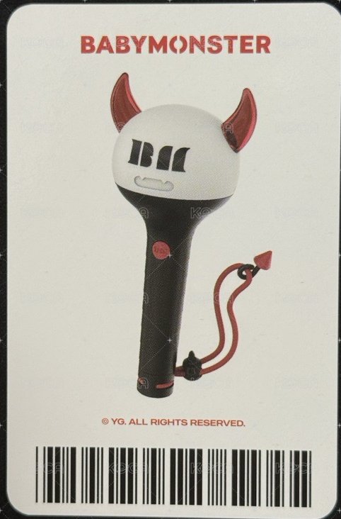 官方手燈 wvs 線上 周邊卡  背面