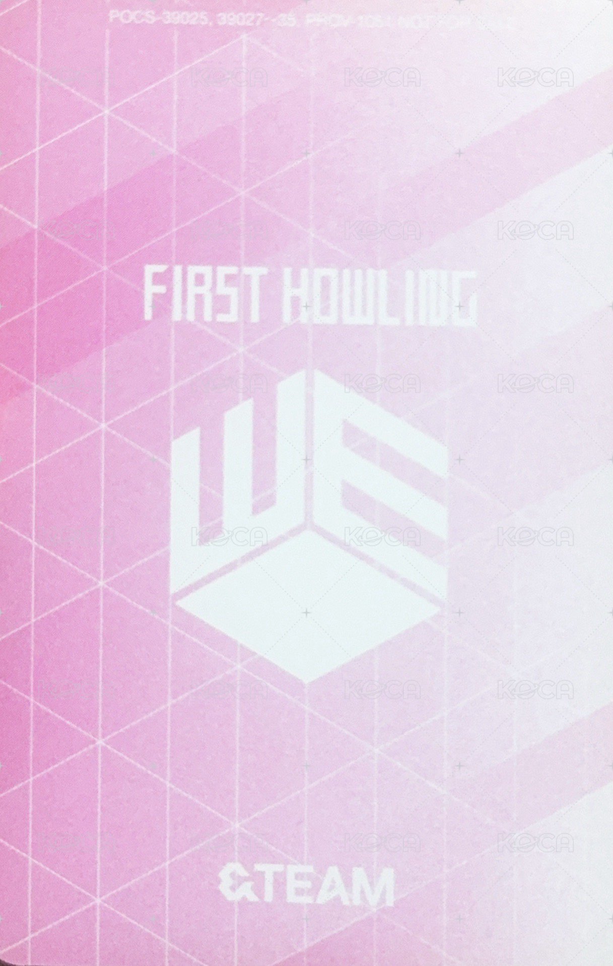 WE 專輯卡 初回限定B/單封/7net限定盤 背面