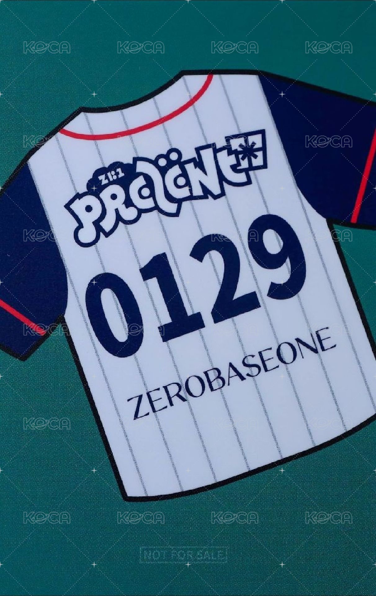 日專PREZENT 塔店 幸運卡 比耶棒球 ver. 背面