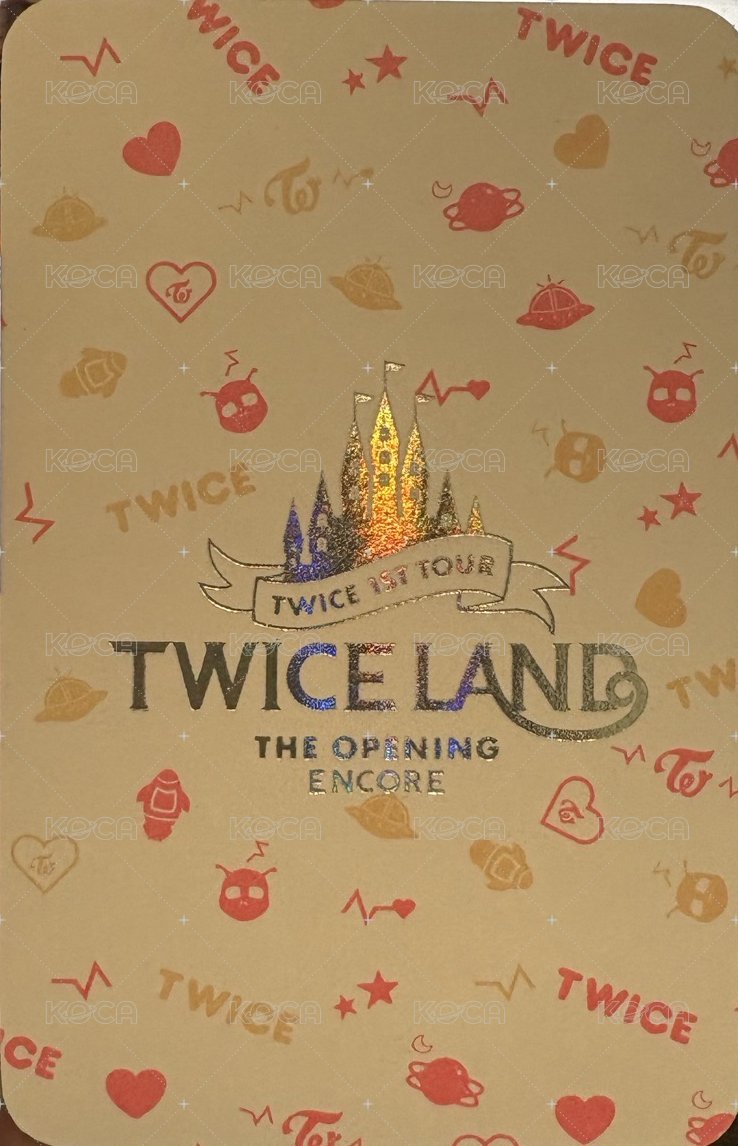 一巡 周邊卡 鐵盒閃卡 背面