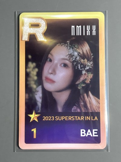 NMIXX LA遊戲卡裴（pvc）