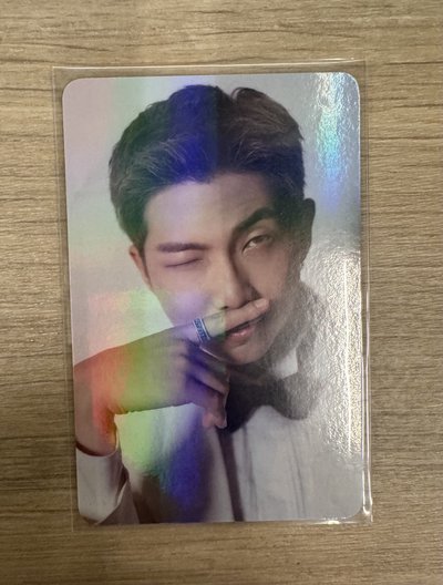 BTS 防彈少年團 RM 金南俊 the fact 閃卡