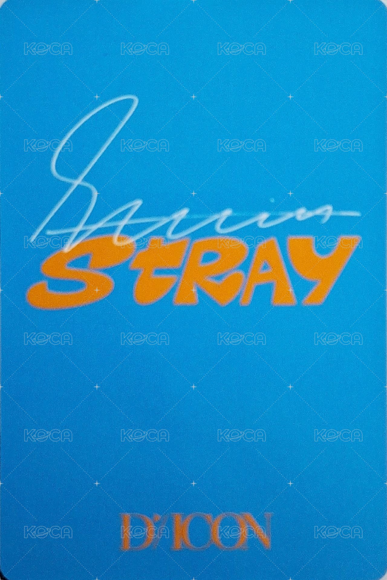 DICON D'FESTA 雜誌卡  背面