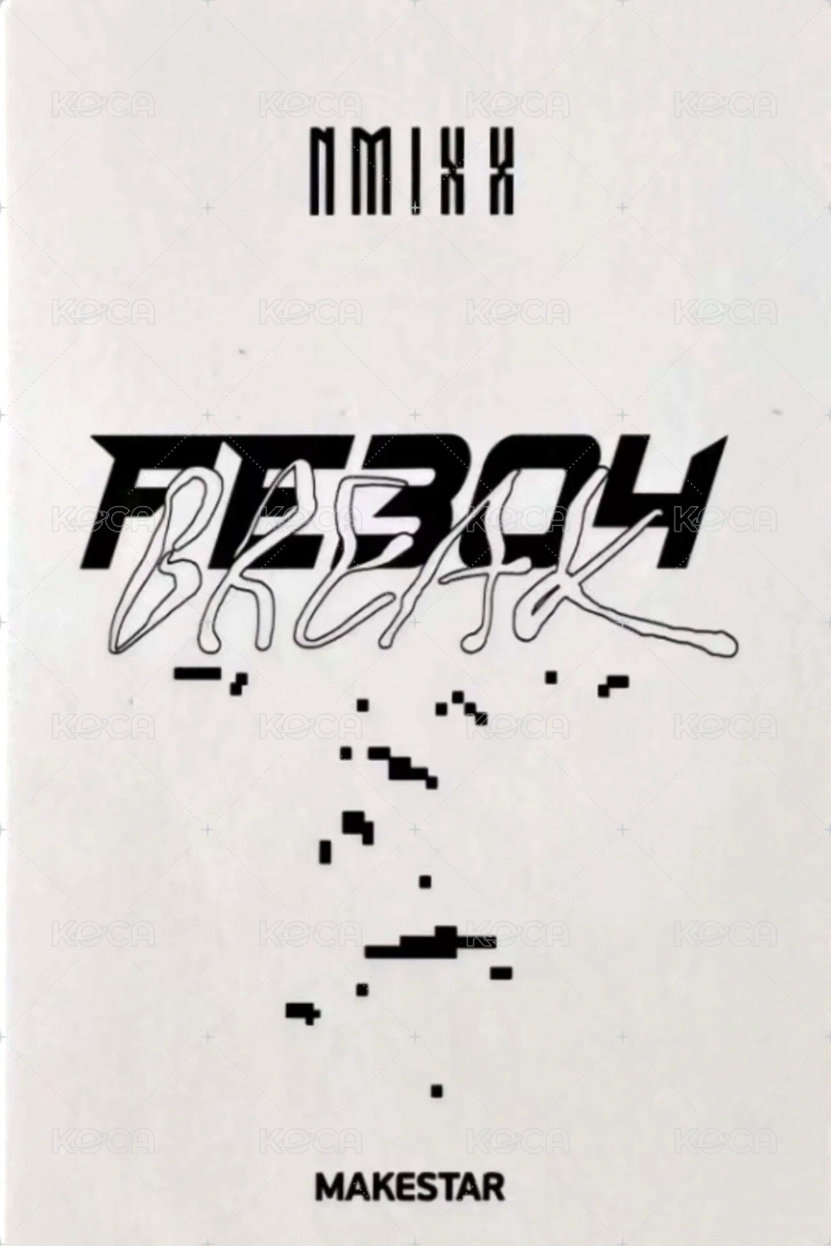 BREAK ms 早鳥 幸運卡  背面