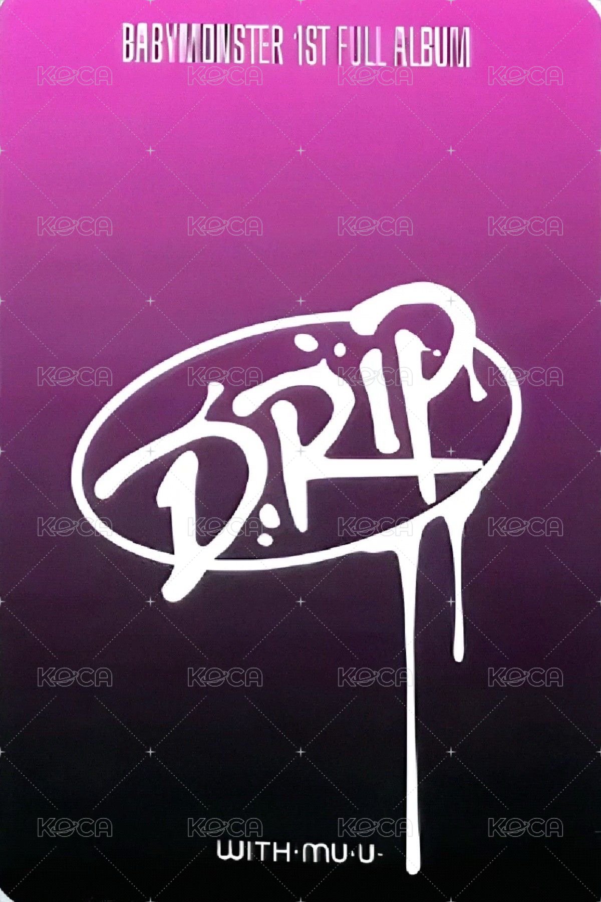 DRIP wm 幸運卡 線下 背面