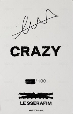CRAZY JP 日咖 抽選卡 塗鴉卡 背面