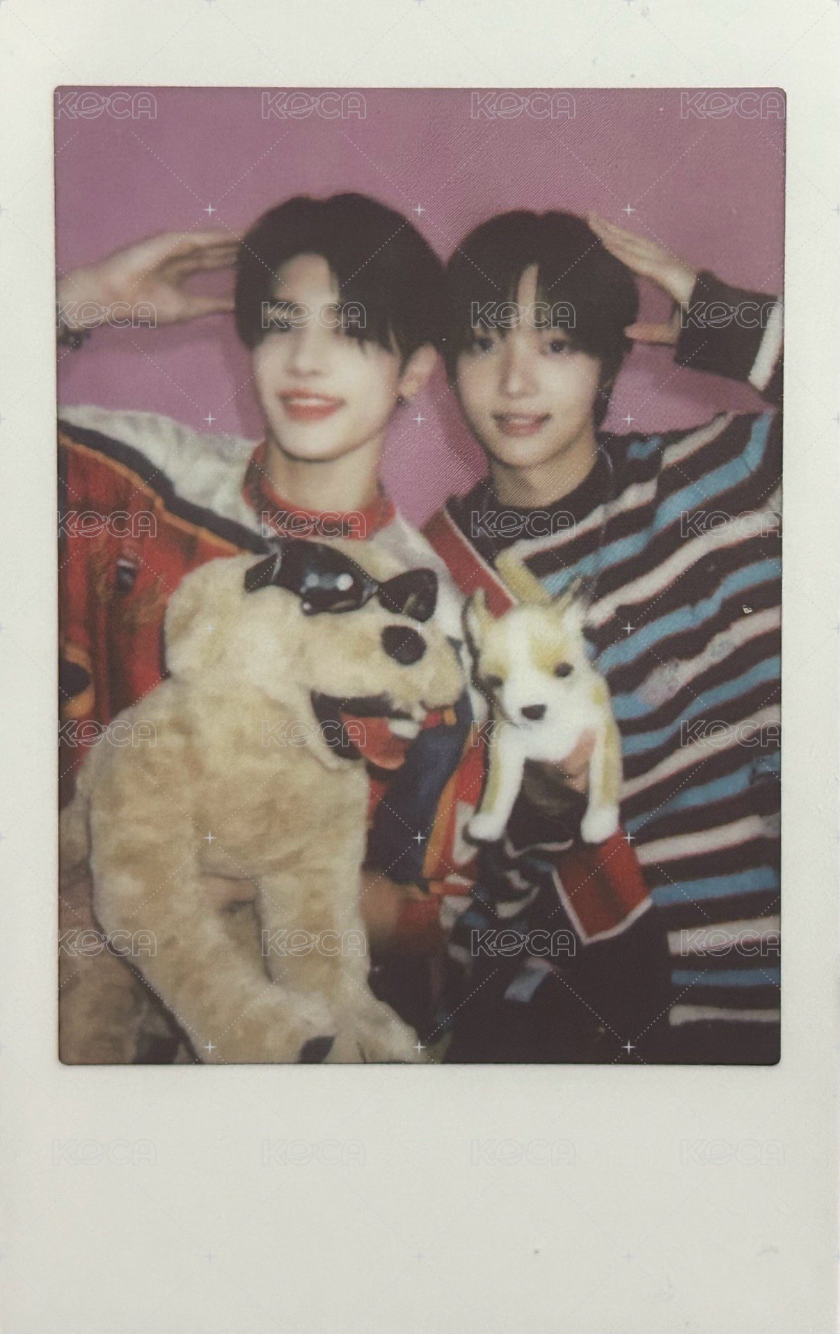 2025年曆 年曆卡 雙人拍立得 EJ&Maki 正面