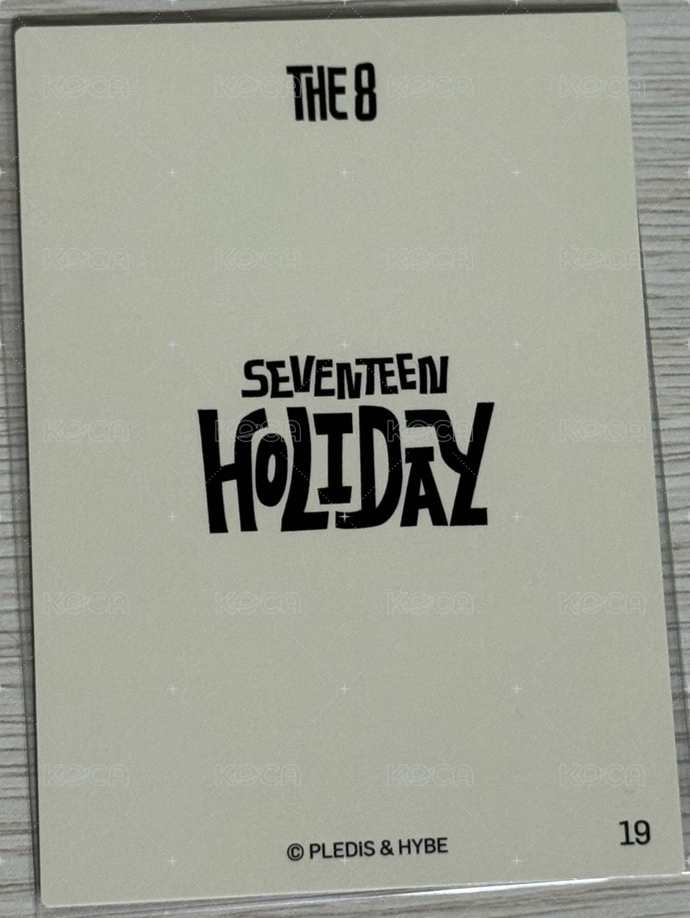 25‘FM｜HOLIDAY 隨機卡  背面