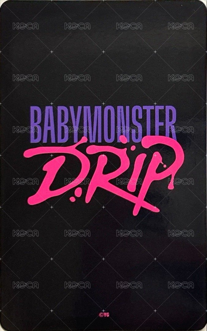DRIP 澀谷快閃 滿額卡  背面