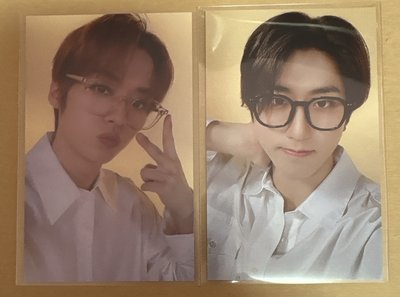 Stray kids 李旻浩 韓知城 樂-STAR hmv 特典卡 