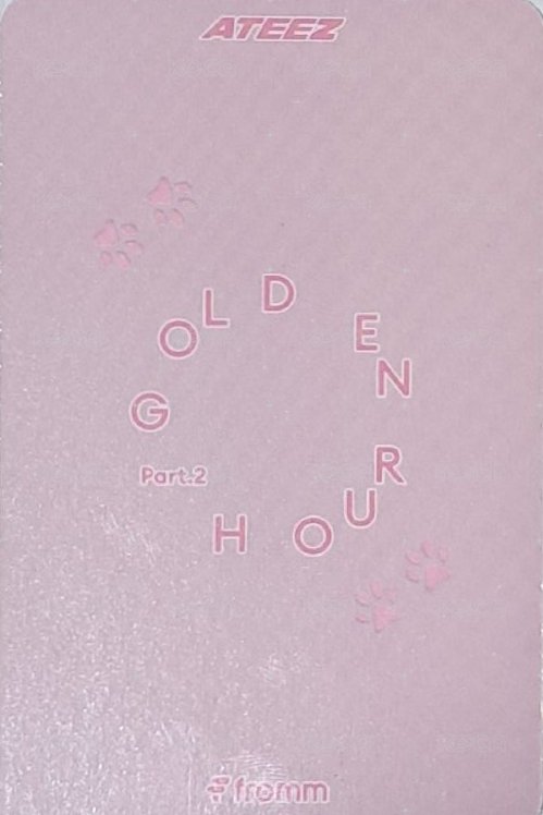 GH2 fromm 2.0 簽售卡  背面