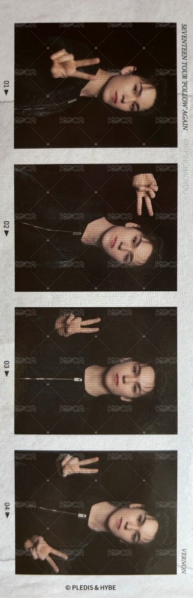 FOLLOW AGAIN 人生四格卡  正面