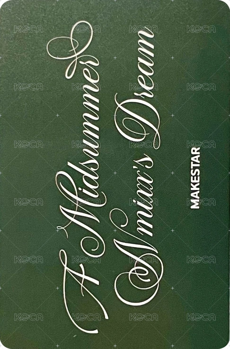 仲夏夜 ms 3.0 簽售卡 裴圭雙人 背面