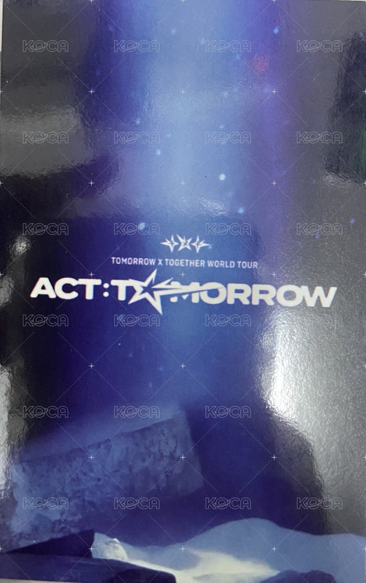 25’巡迴 入場卡 / 場限卡 然竣韓zone卡 背面