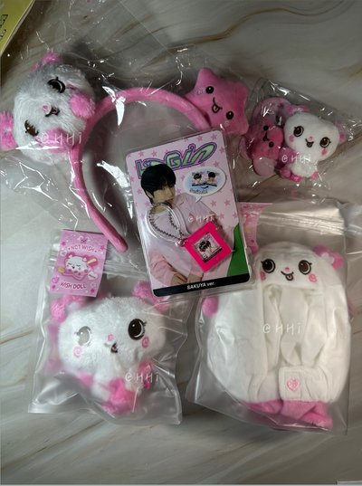 Sakupang盤（娃+手燈套+手燈娃+髮箍+鑰匙圈）