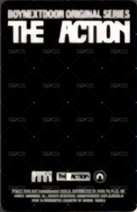 The Action General market 單封 特典卡  背面