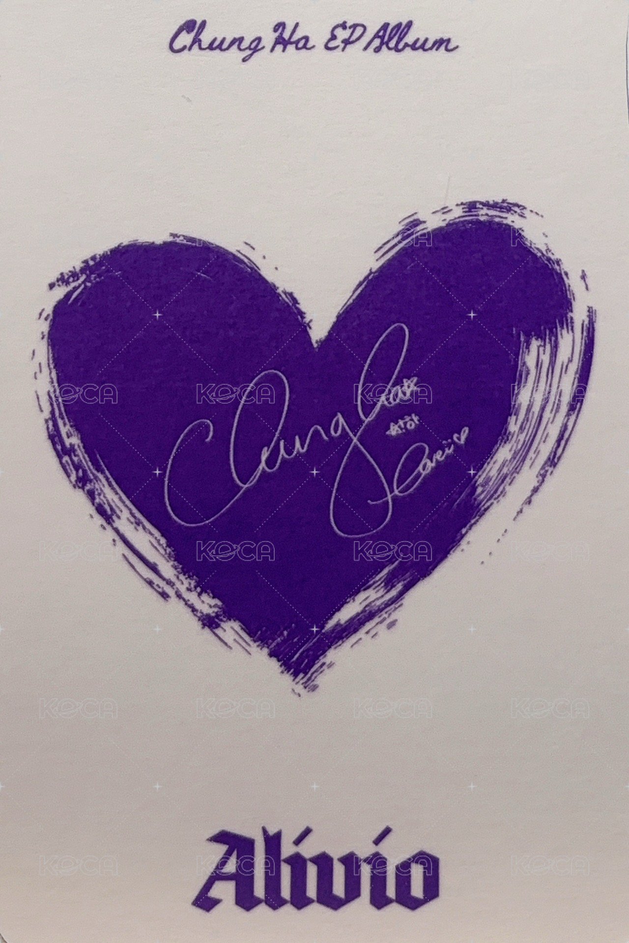 迷5 專輯卡  背面