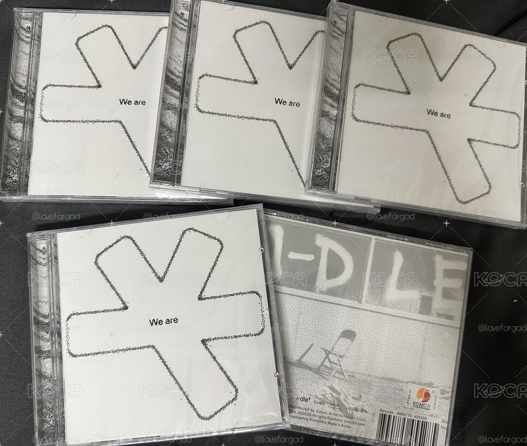 I-DLE 迷你八 JC版未拆專