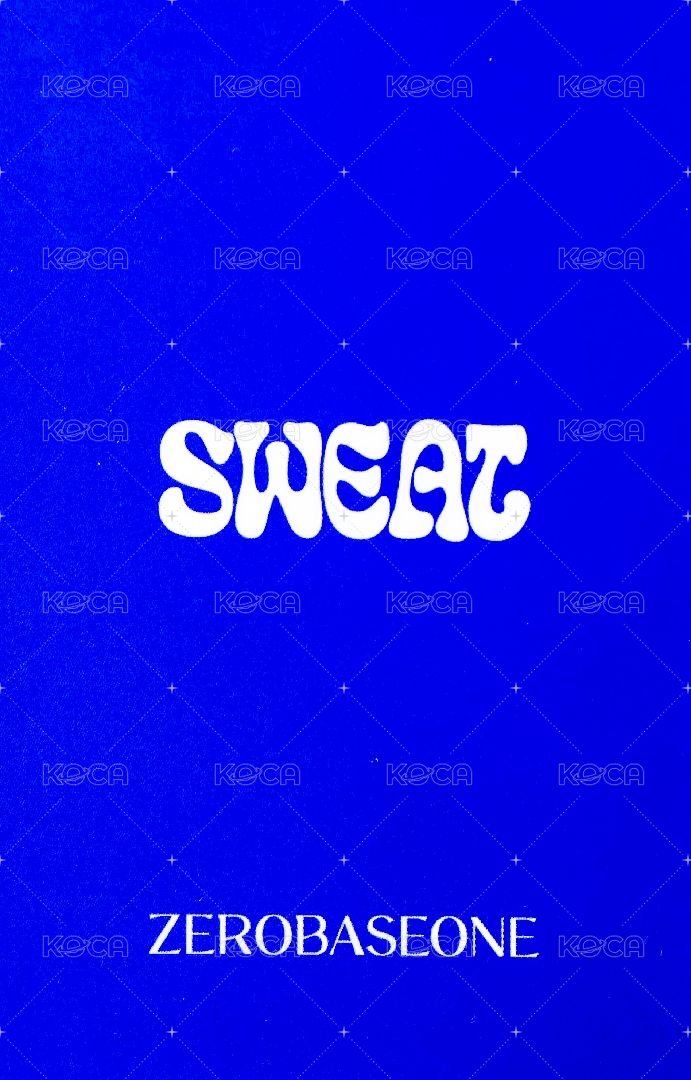 迷三 打歌卡 SWEAT 背面