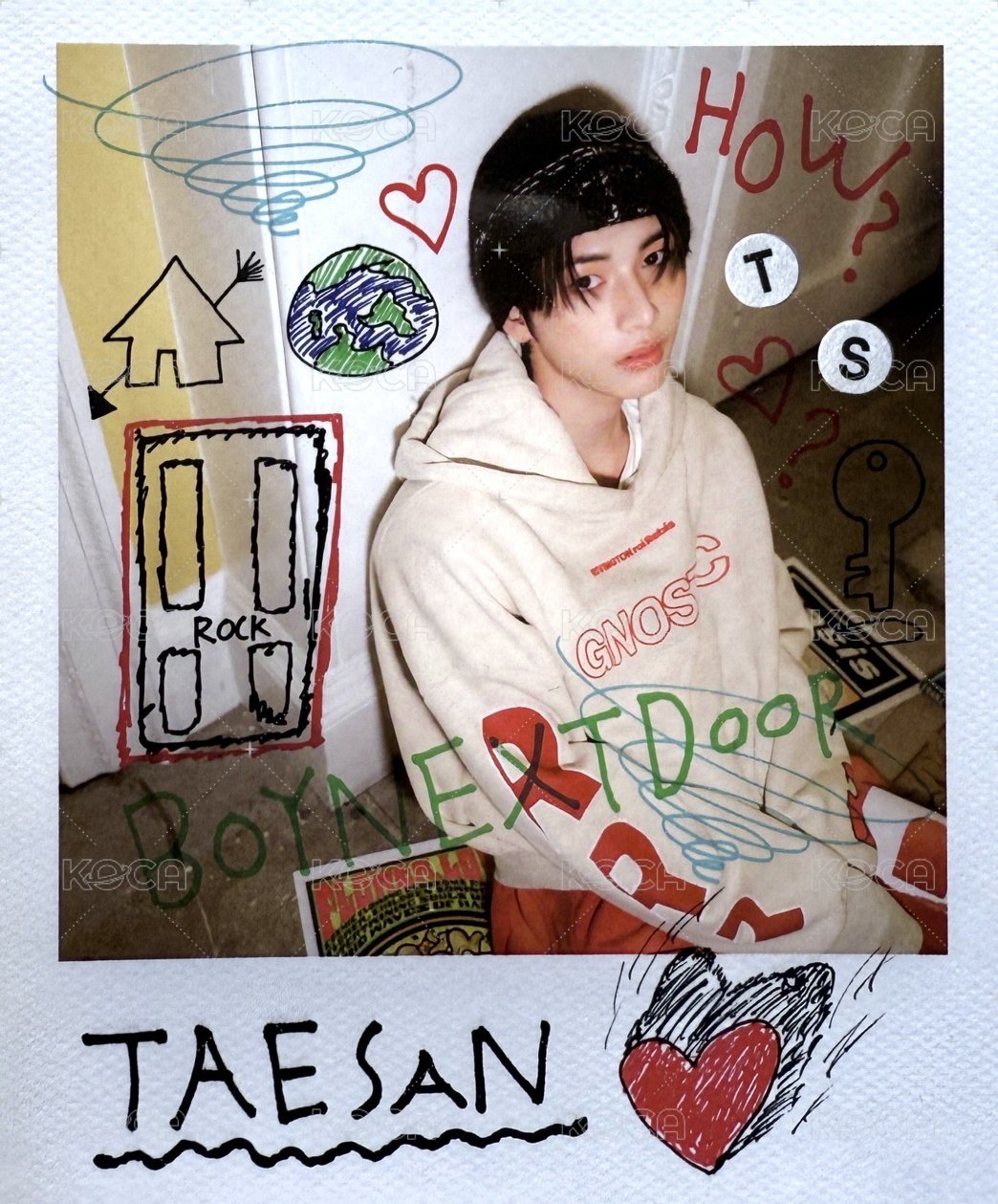 HOW? 專輯卡 拍立得 正面