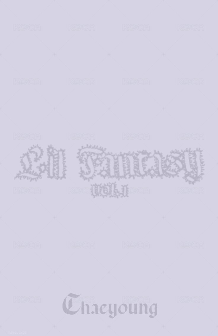 LIL FANTASY vol.1 am 預售 特典卡  背面