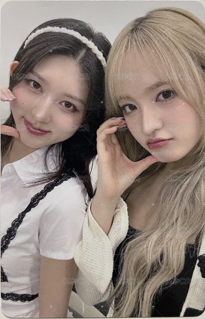 ALIVE 簽售卡 Ive Liz&Gaeul 10.13東京雙人卡 正面