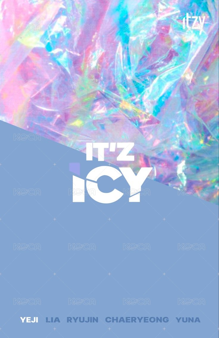 IT'z ICY 專輯卡  背面