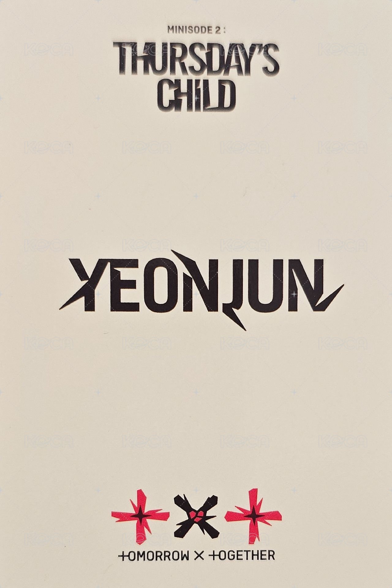 迷四 專輯卡 END ver. 背面