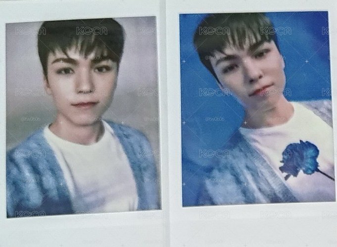 拍立得 Hanabi 瀚率 Vernon 兩張合售