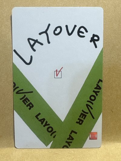 金泰亨V-LAYOVER SW線下卡