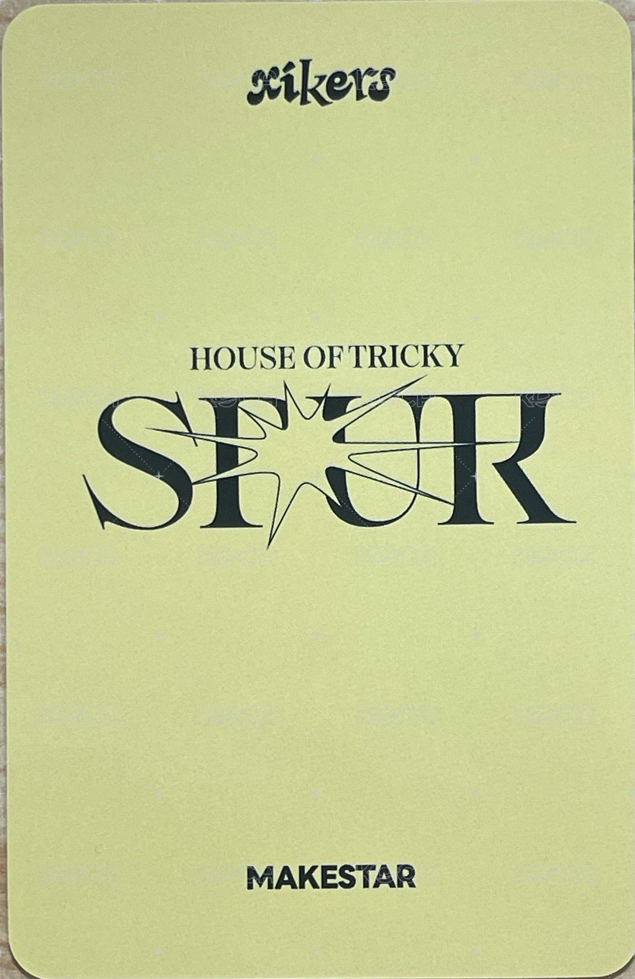 迷五 ms 簽售卡 Black cat ver. 背面