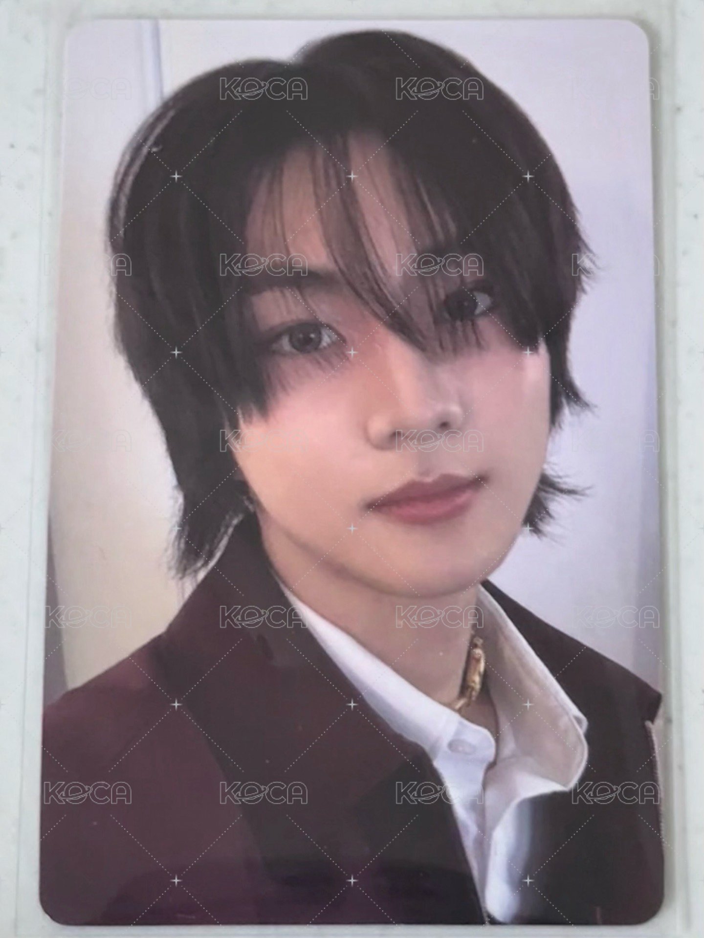 正二 yzy 視簽5.0中背 簽售卡  正面