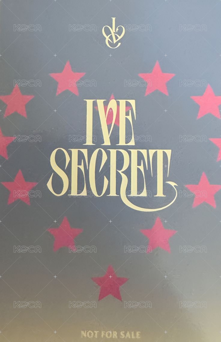 IVE SECRET 入場卡 / 場限卡 0924 大阪場限 背面