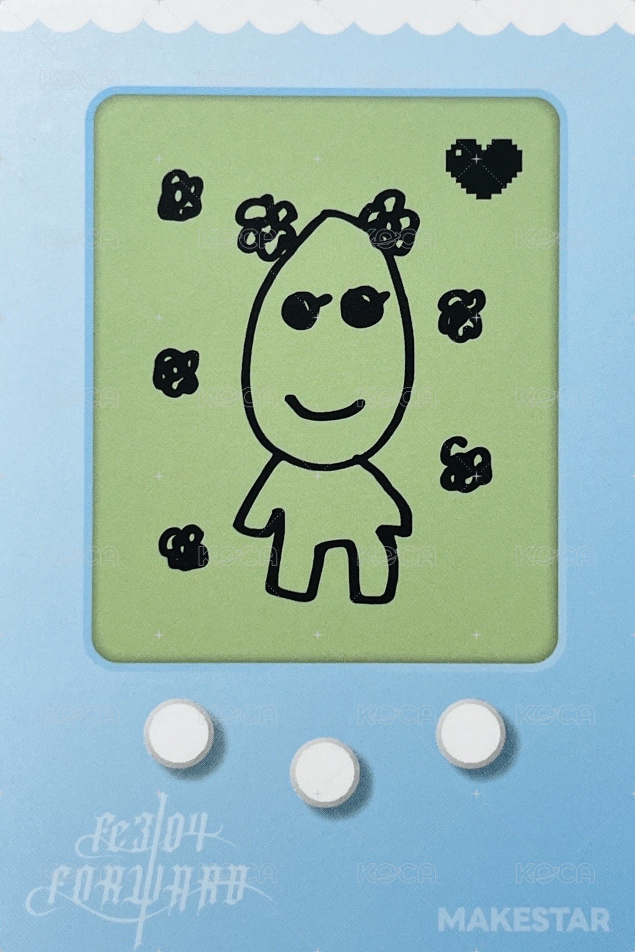 FORWARD ms 線上 16.0 簽售卡 電子寵物莉 背面