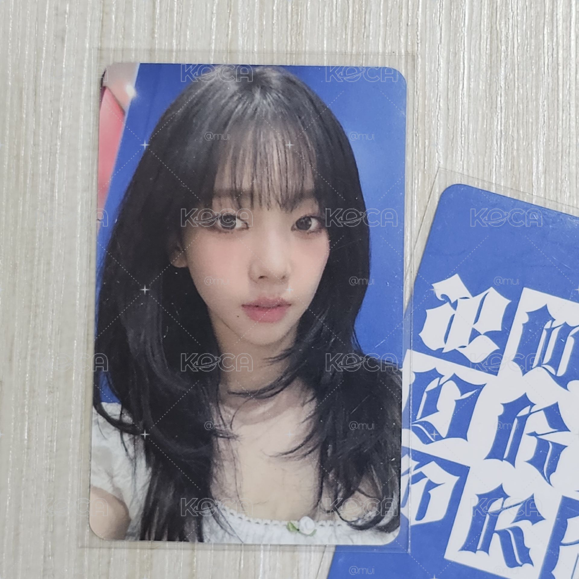 aespa AM簽售特典 Karina