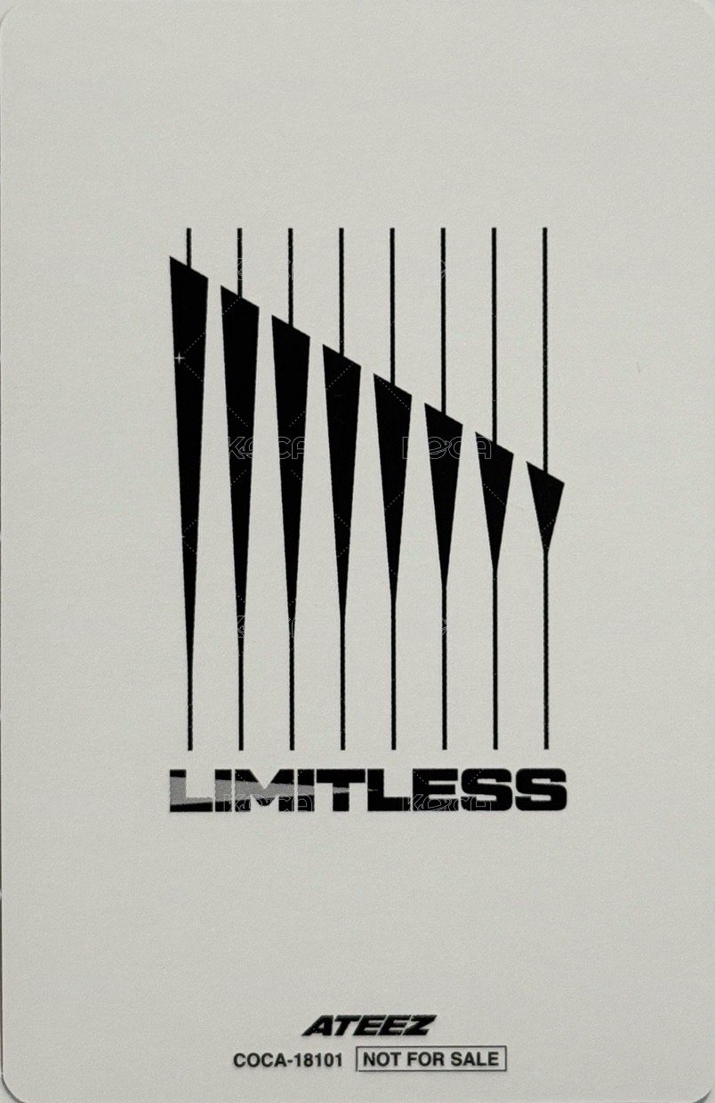 Limitless 專輯卡 ATINY盤1 背面