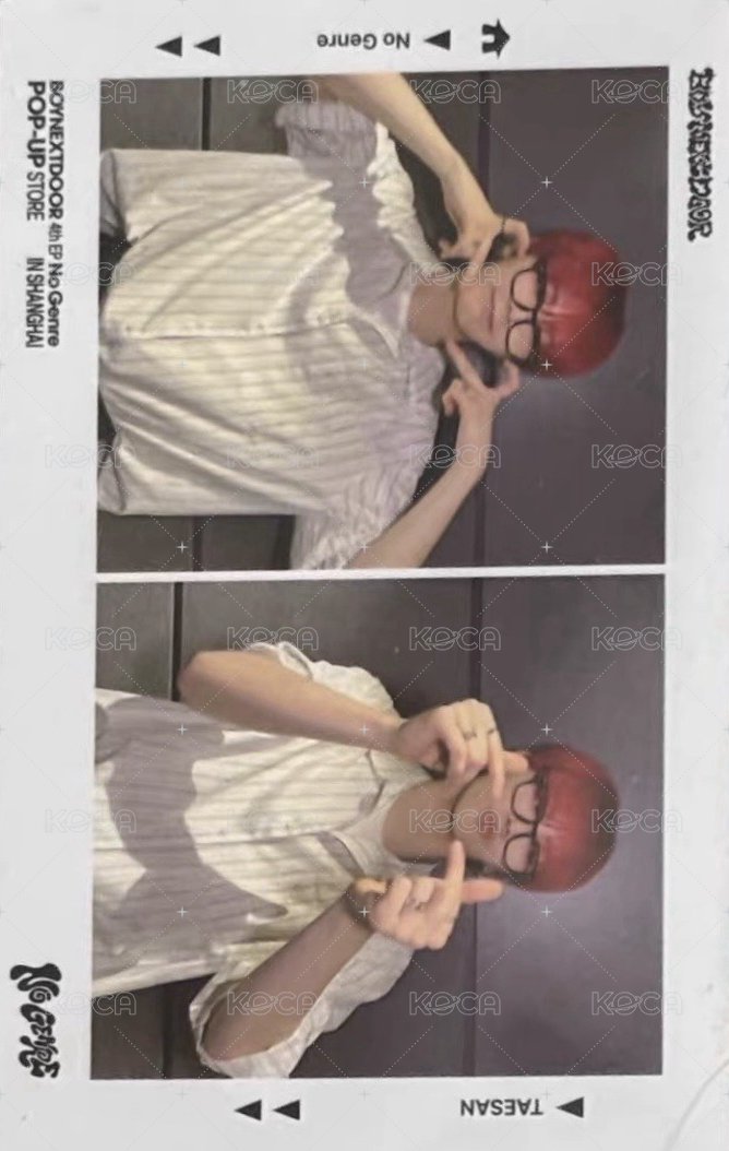 No Genre 滿額卡 上海線下快閃 二宮格 4 正面