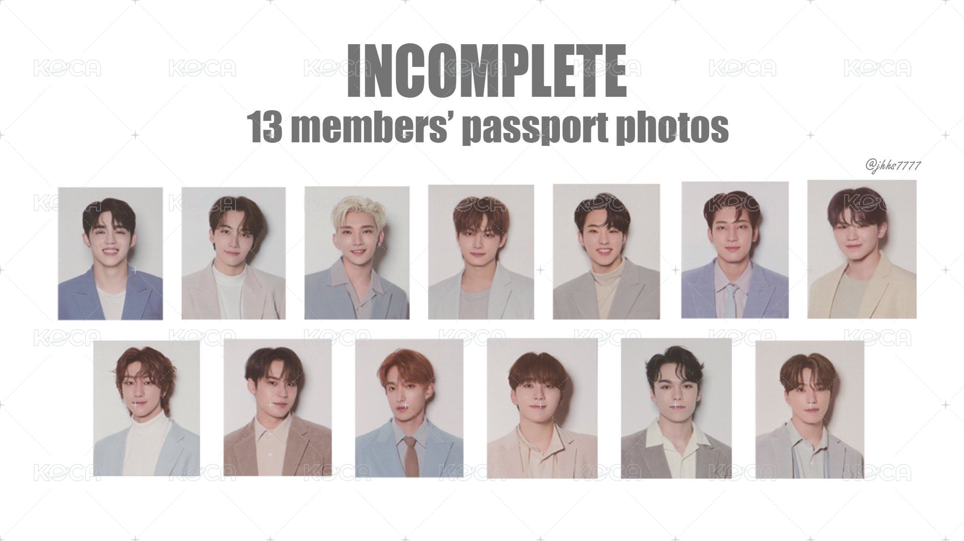 INCOMPLETE 周邊卡 帽T 證件照 背面