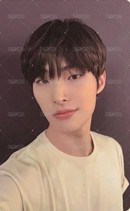 Cafe BomBom 代言卡  正面