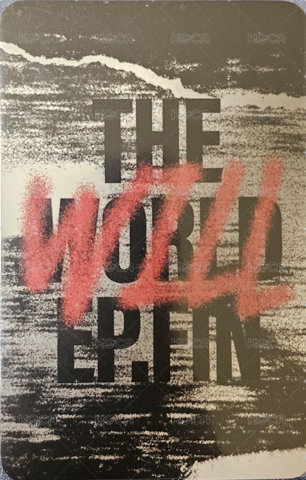 WILL 快閃店 卡冊 周邊卡  背面