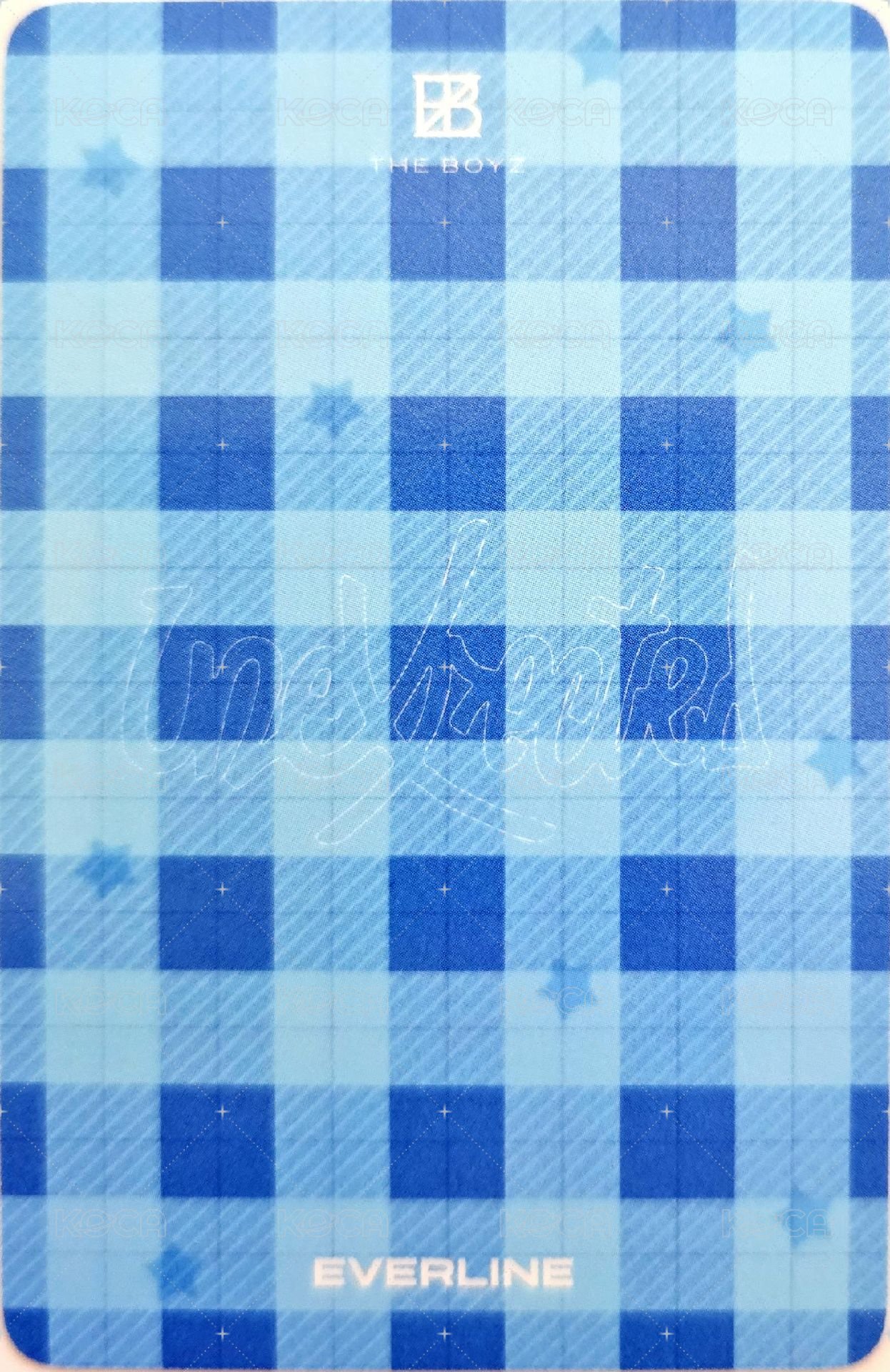 Unexpected el 5.0 簽售卡  背面