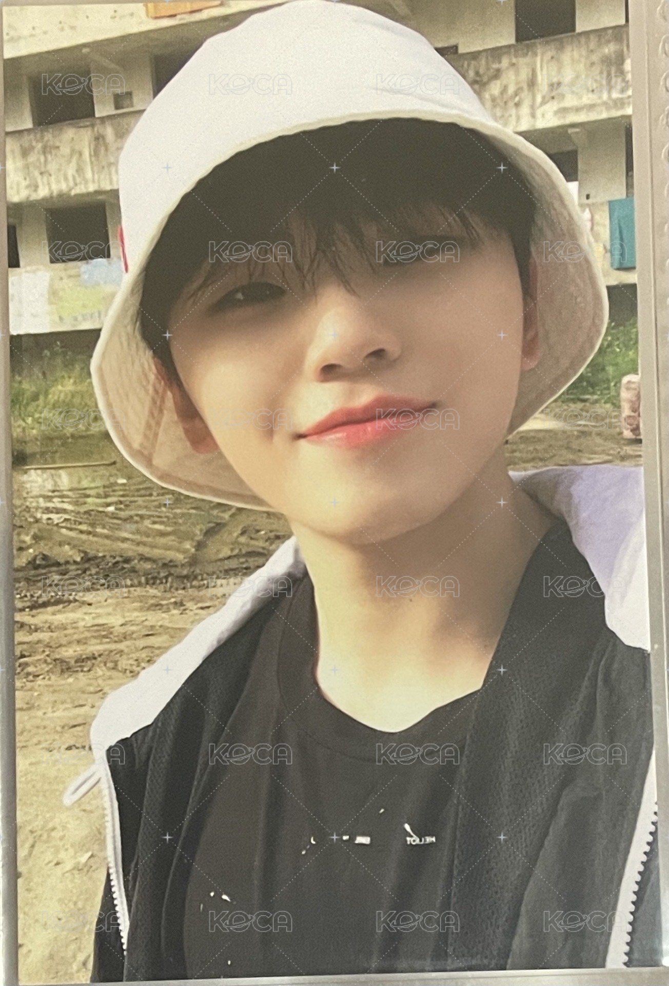 MINI7 interpark 特典卡 漁夫帽勳 正面