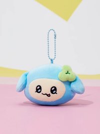 MIGHTEEZ 鑰匙圈吊飾 FACE PLUSH KEYRING