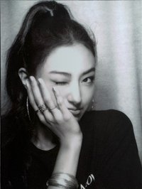 迷一 專輯卡 貓爪專 復古照片 捧臉元