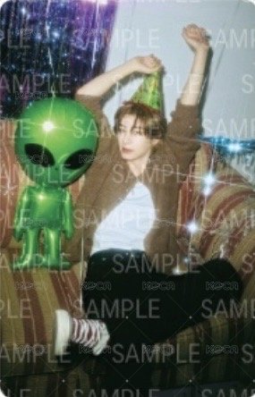 25生日 周邊卡 插卡旋轉立牌 正面