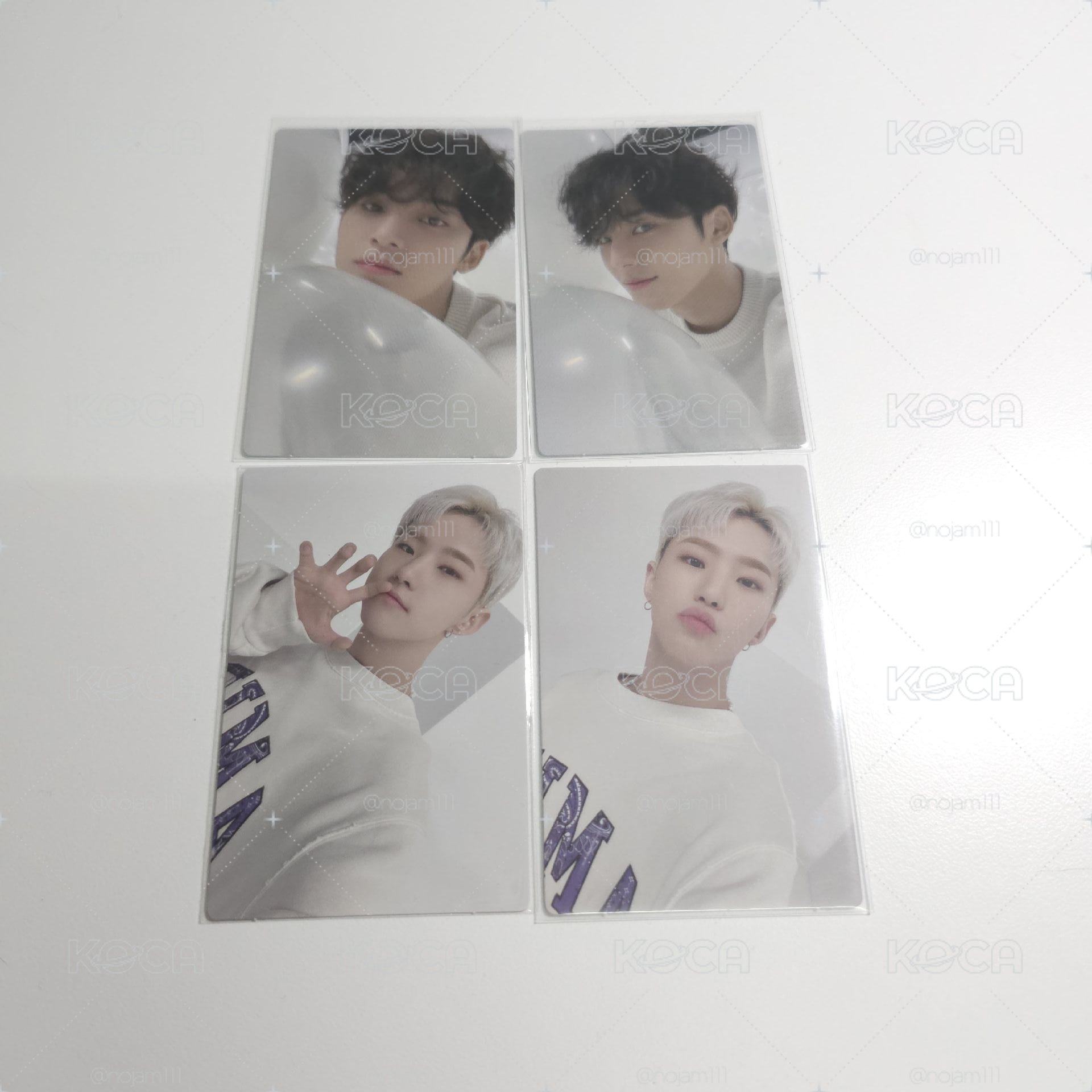 SEVENTEEN 權順榮 金珉奎 生日禮盒小卡