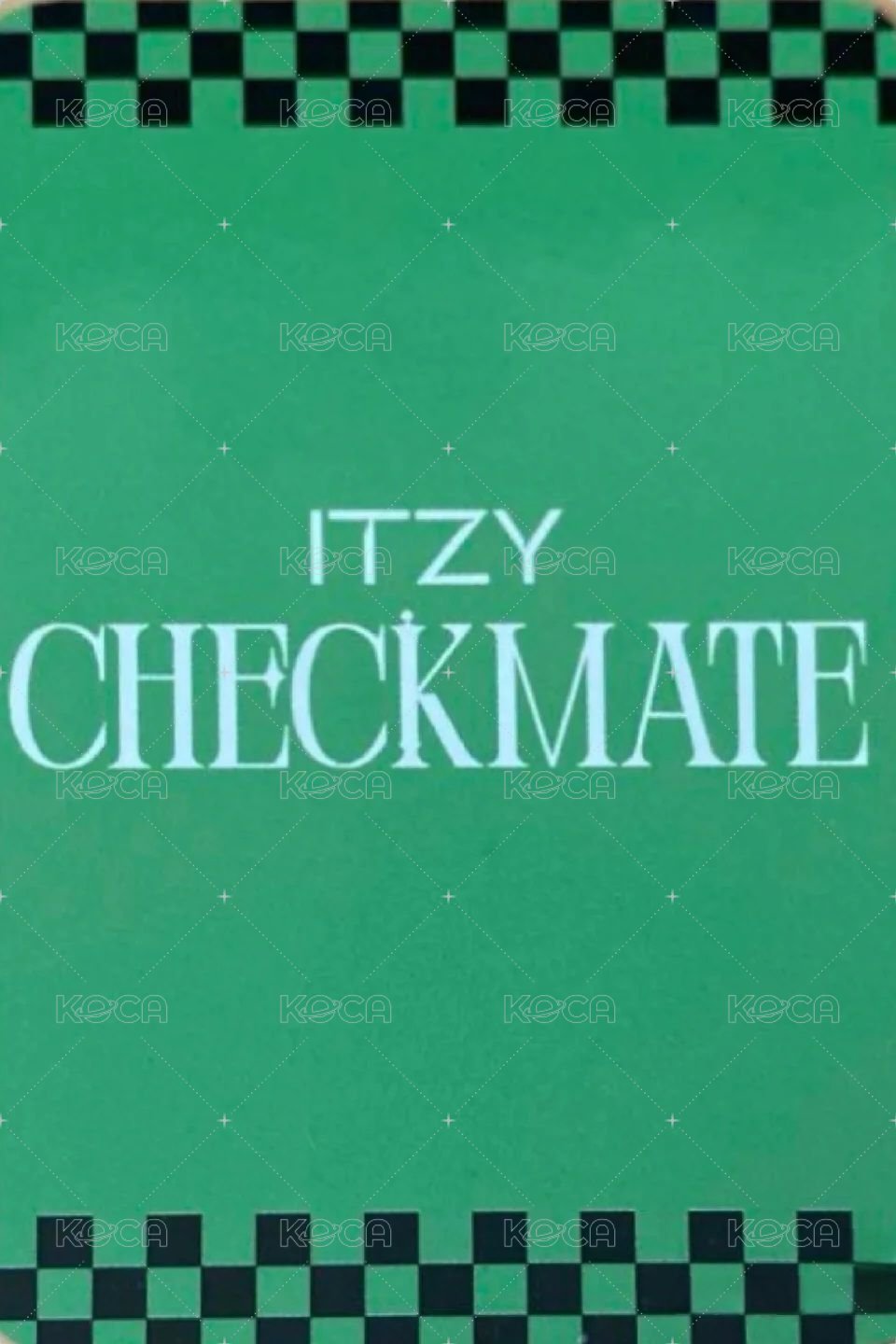 CHECKMATE Choice Music 簽售卡  背面
